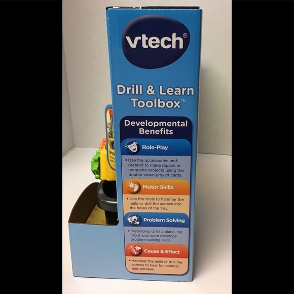 Vtech Drill & Learn Toolbox - Picture 2 of 4